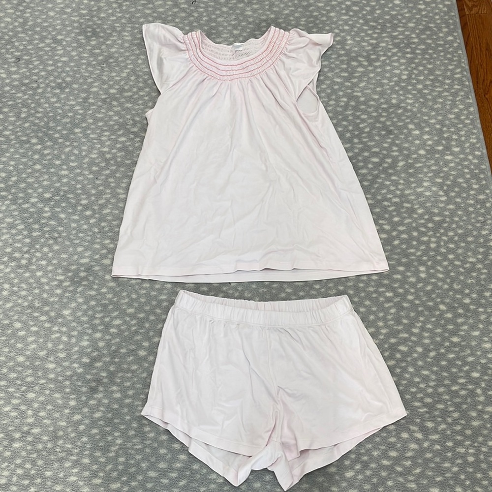 Lake pajama set medium. Light pink